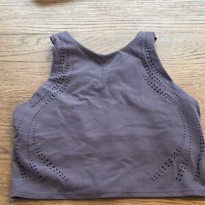 Athleta Conscious Crop High Neck Sports Bra A -C